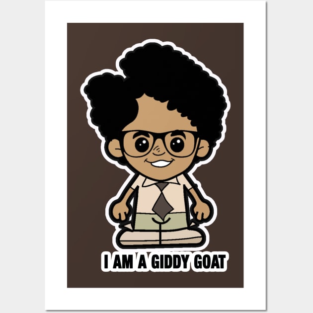 Lil Moss - Giddy Goat Wall Art by TopNotchy